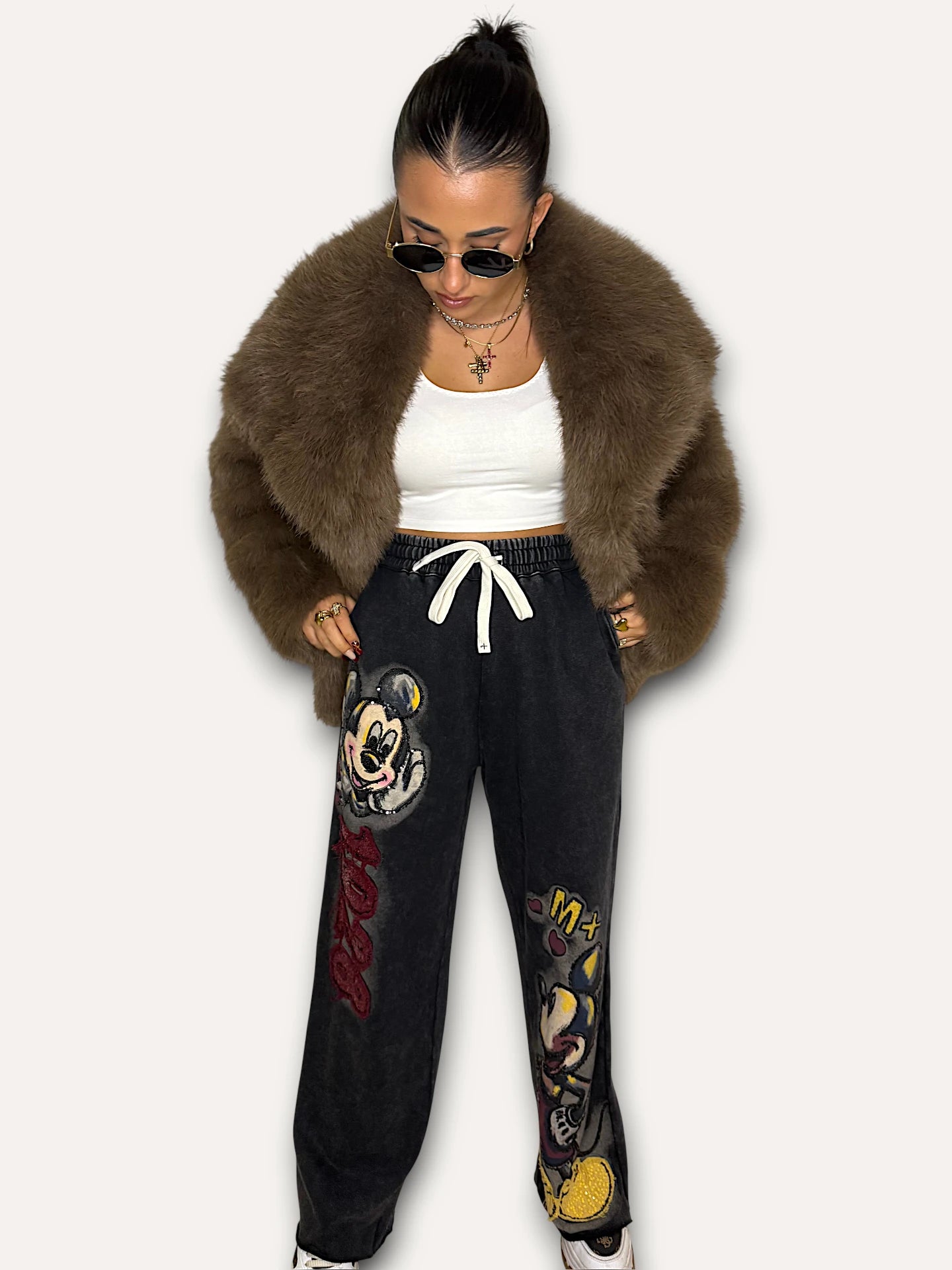 Pantalon Mousse Negro