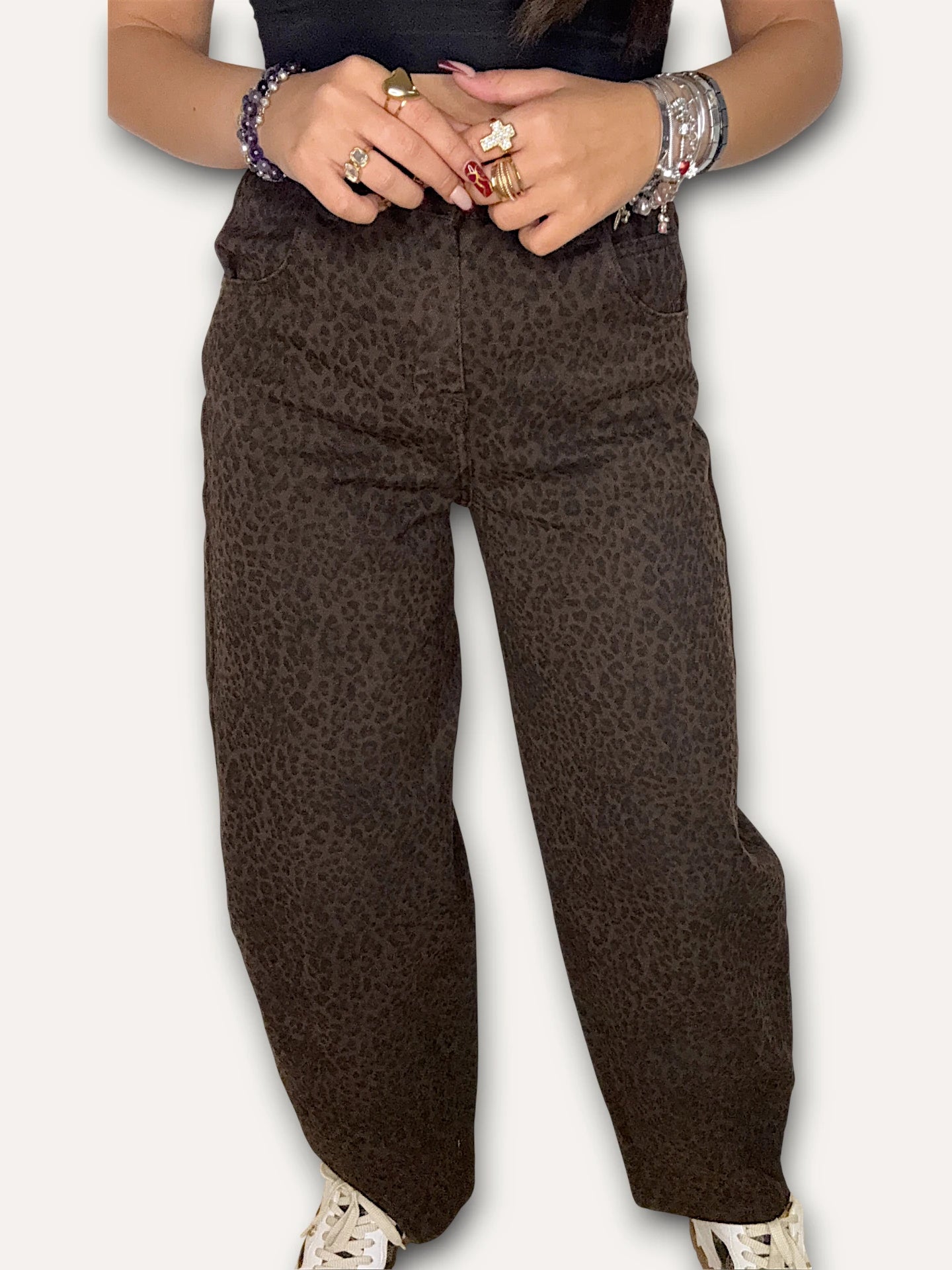 Pantalon Leopard
