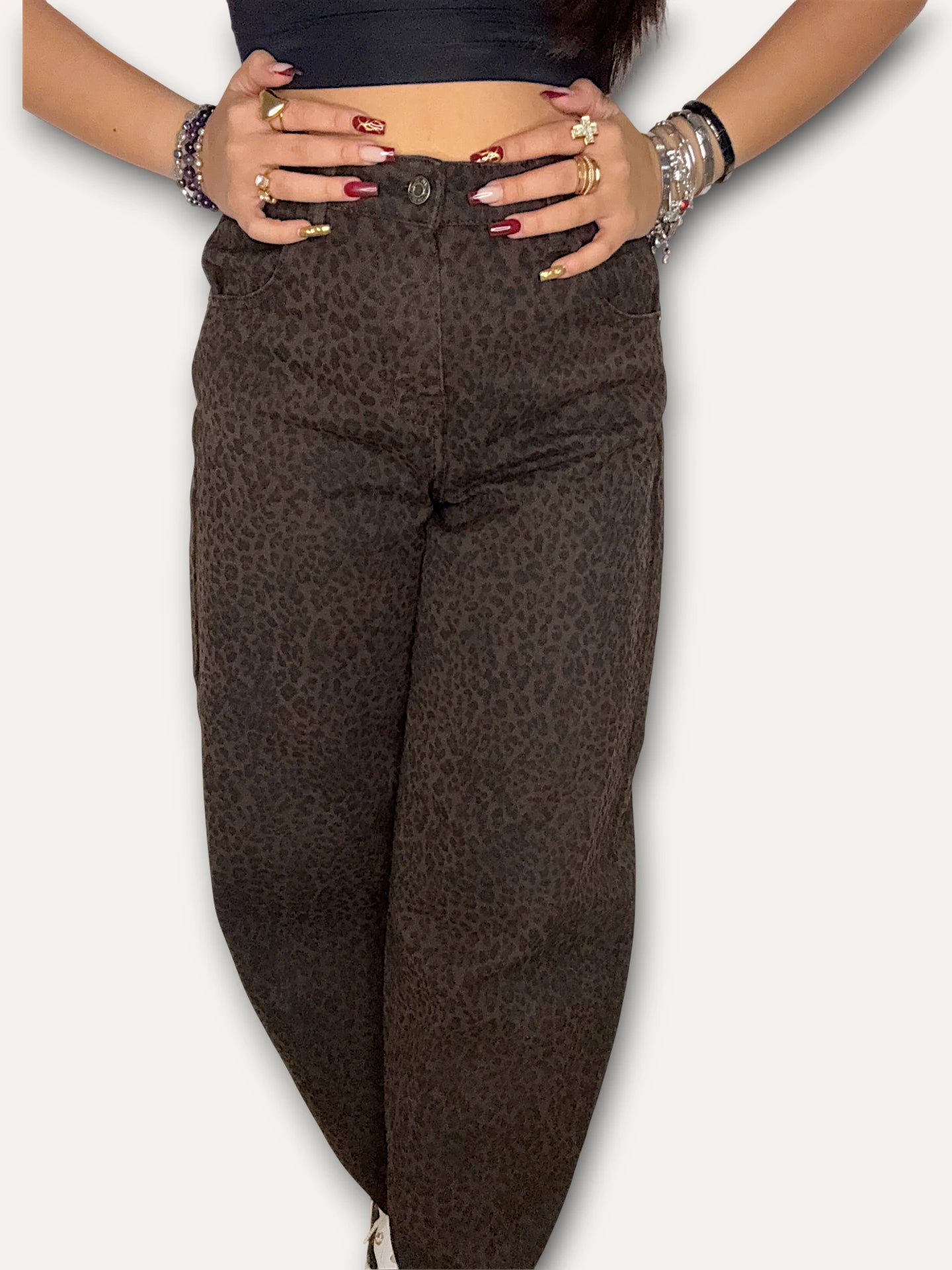 Pantalon Leopard