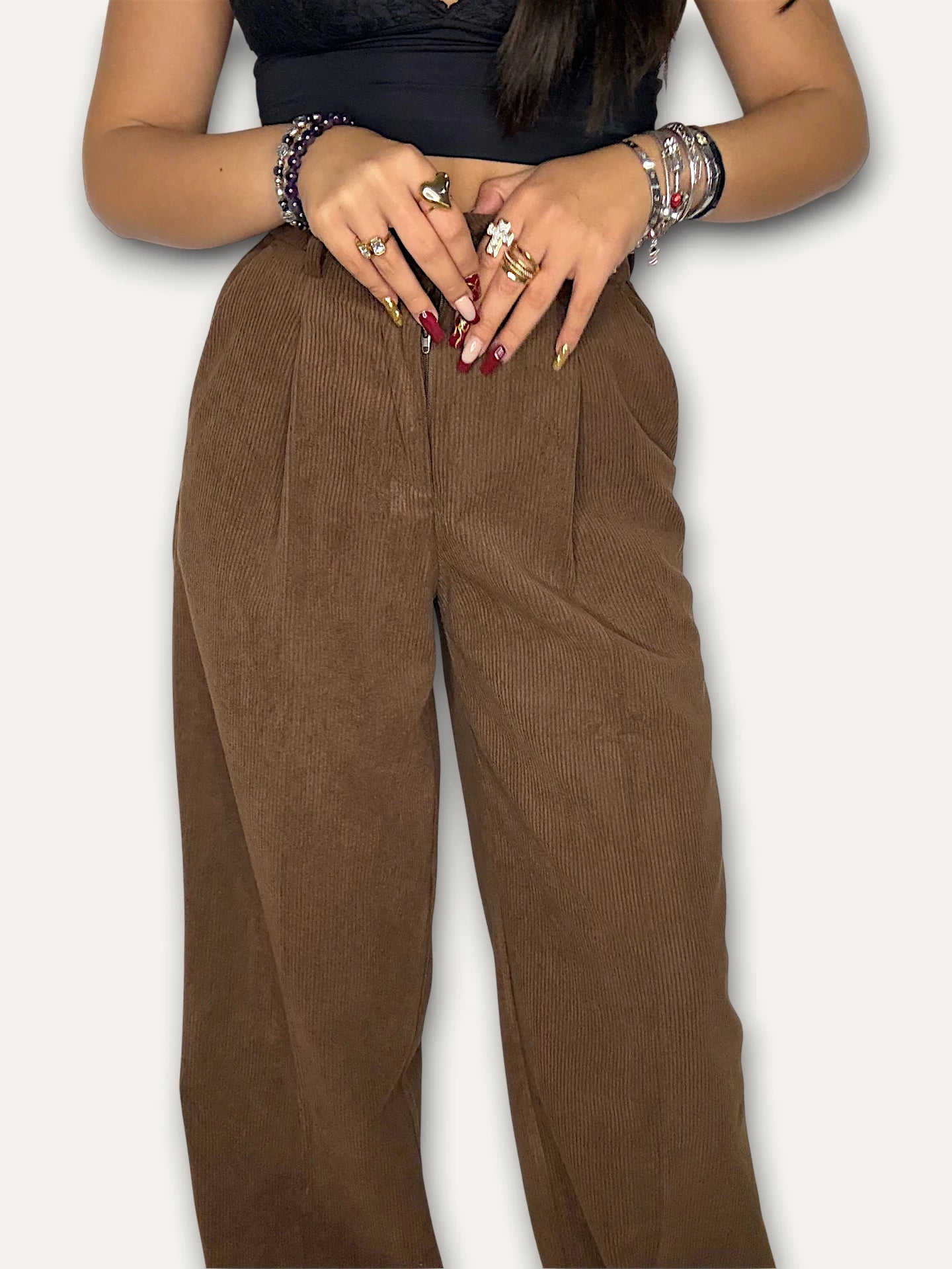 Pantalón Pana Café