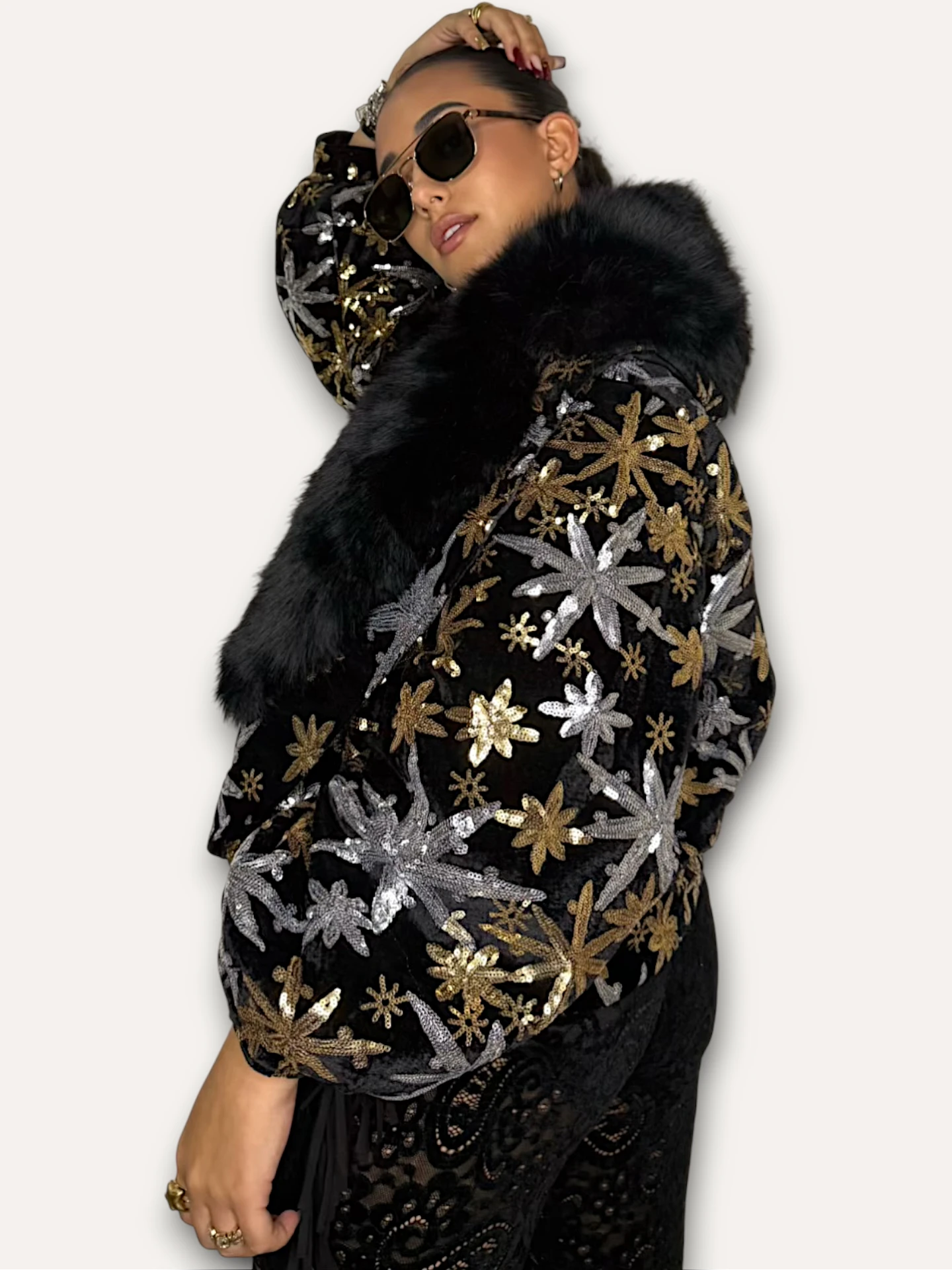 Chaqueta Terciopelo Shine