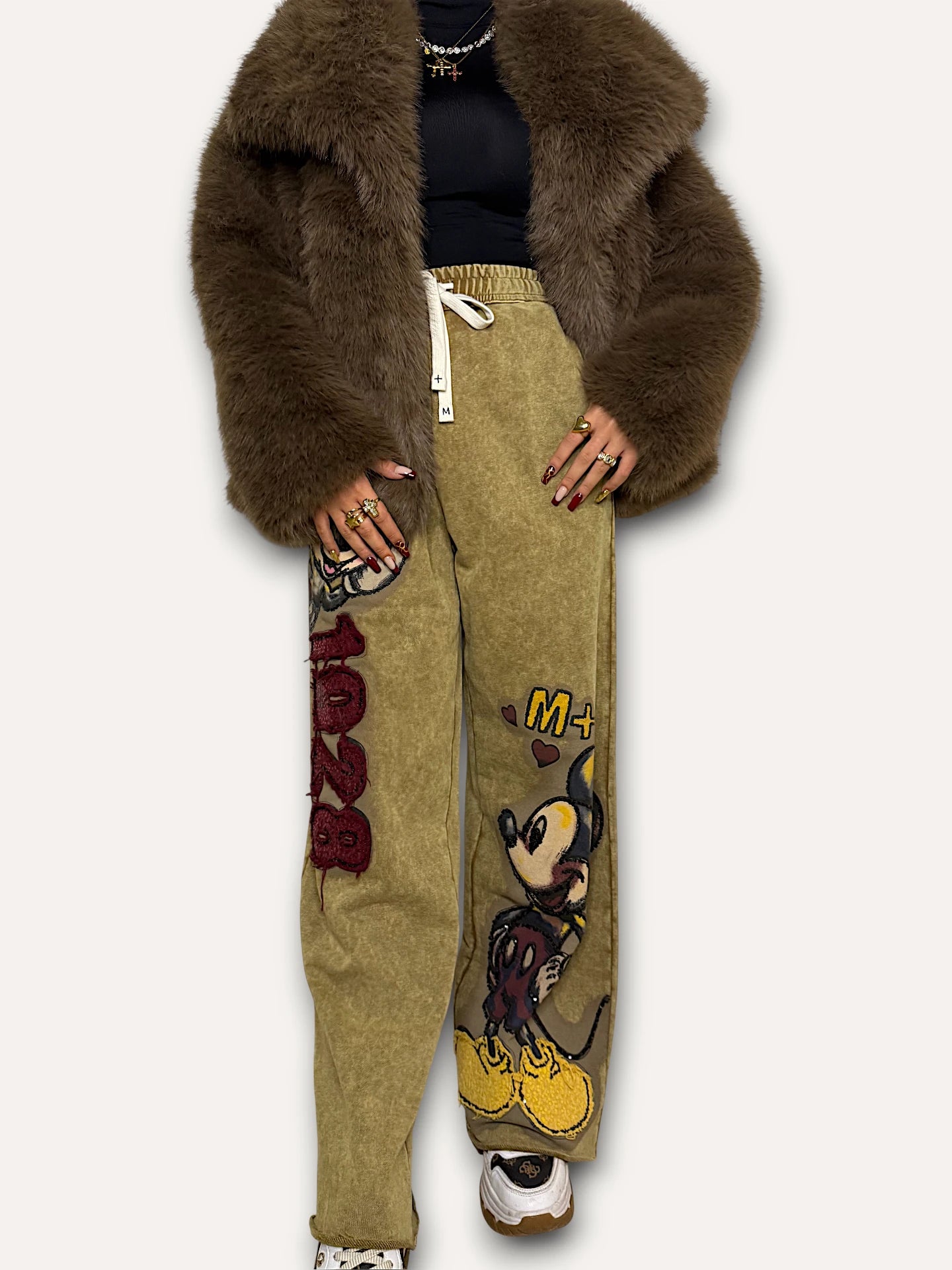 Pantalon Mousse Camel