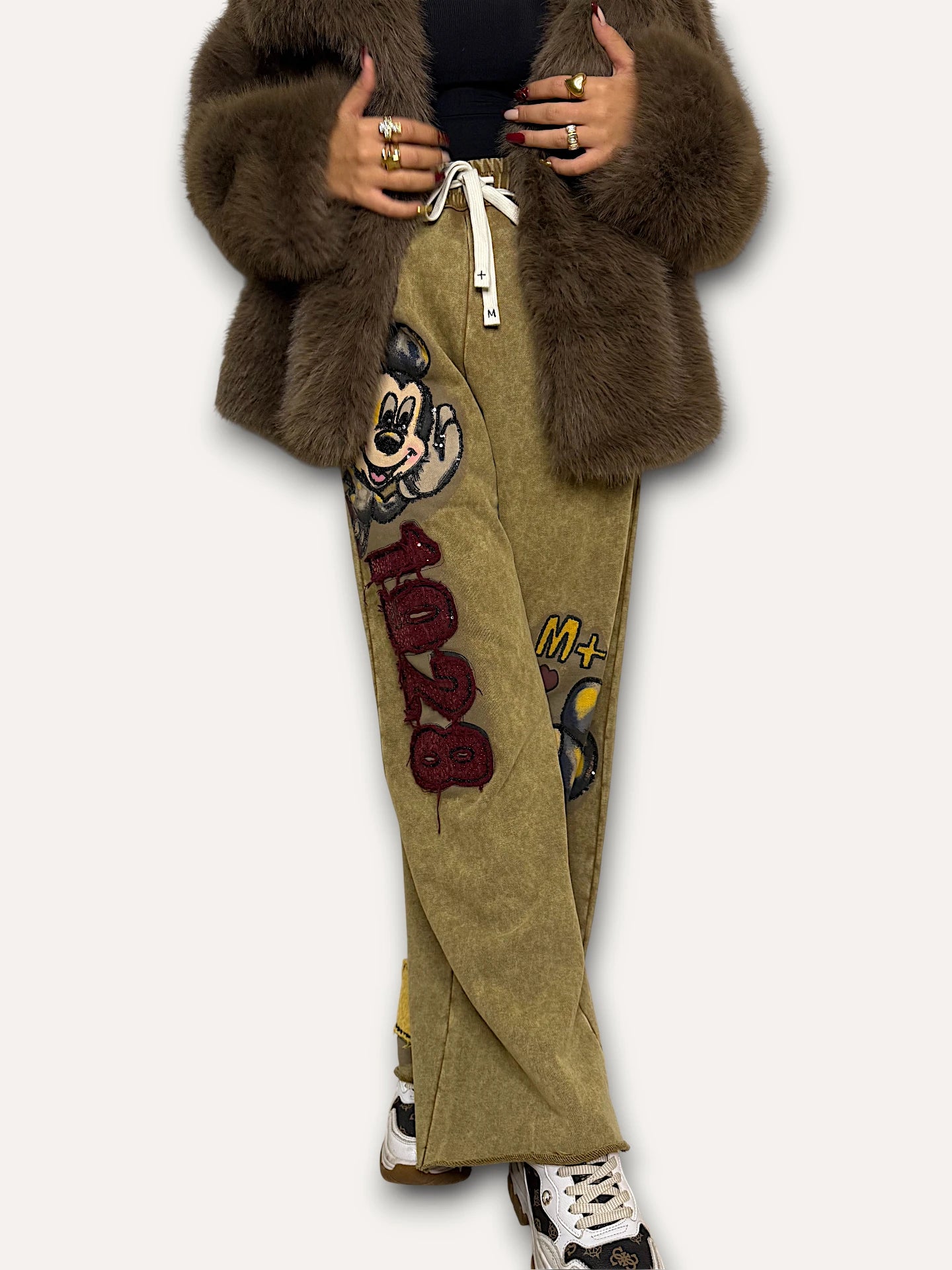 Pantalon Mousse Camel