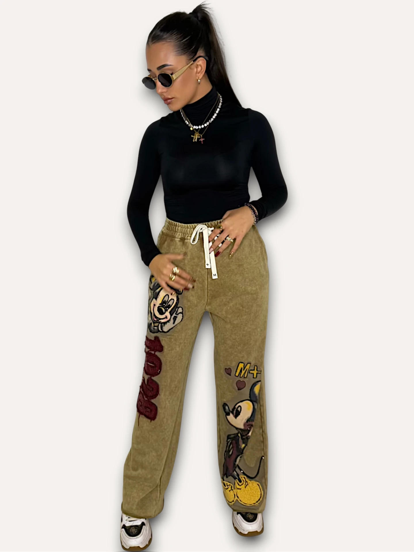 Pantalon Mousse Camel