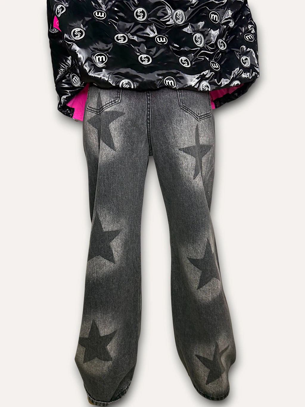 Pantalón Vaquero Stars Gris