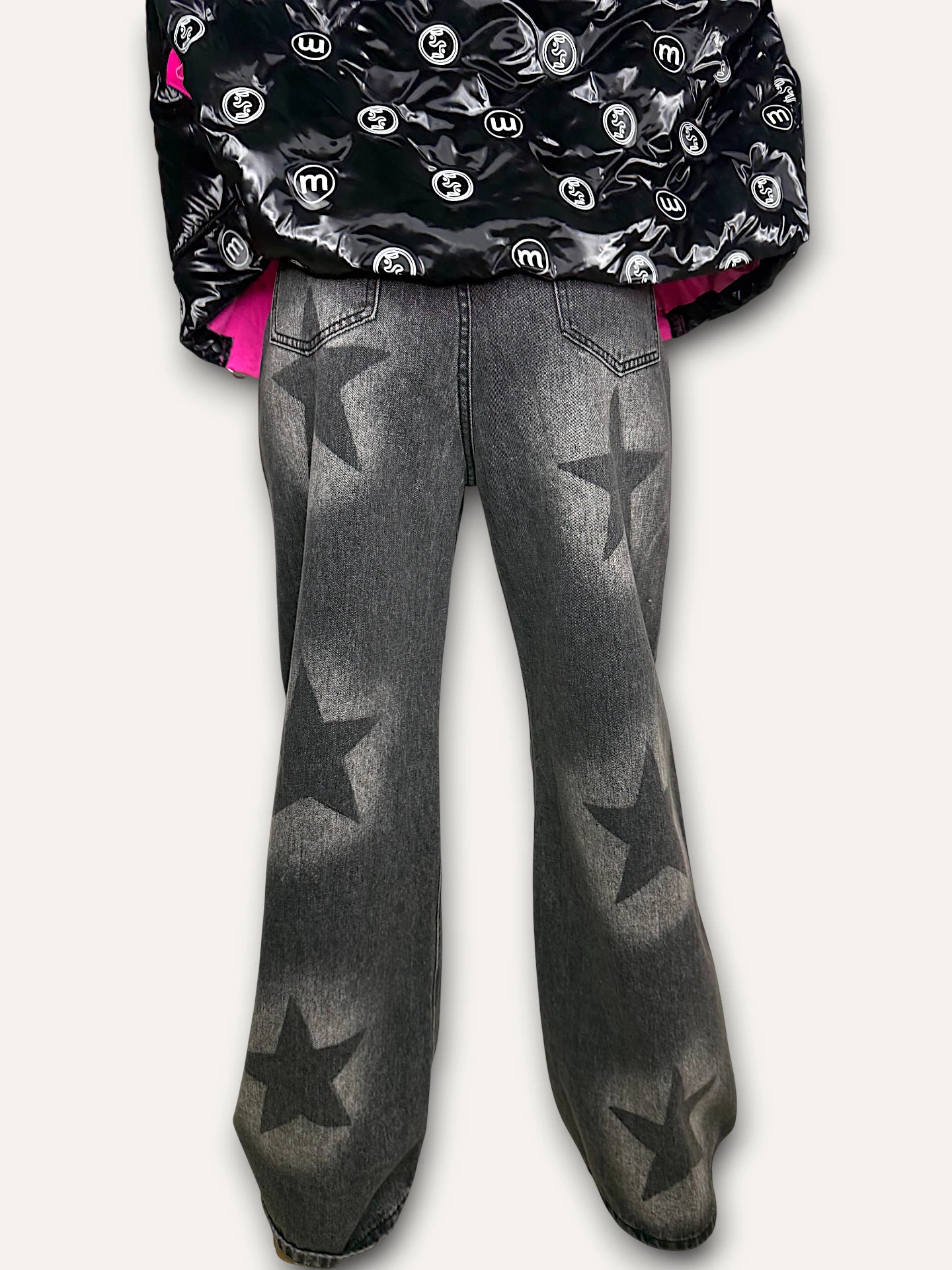 Pantalón Vaquero Stars Gris